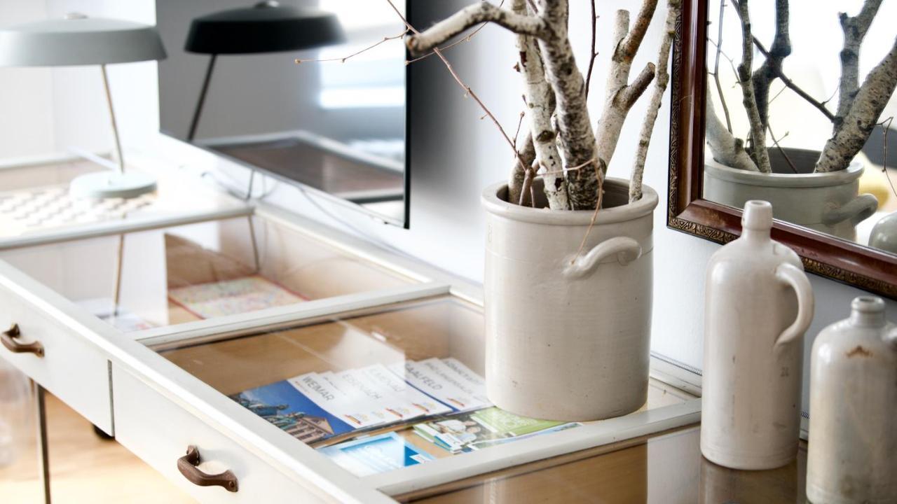 Gelber Loewe - Ferienwohnung In Der Erfurter Altstadt Kültér fotó